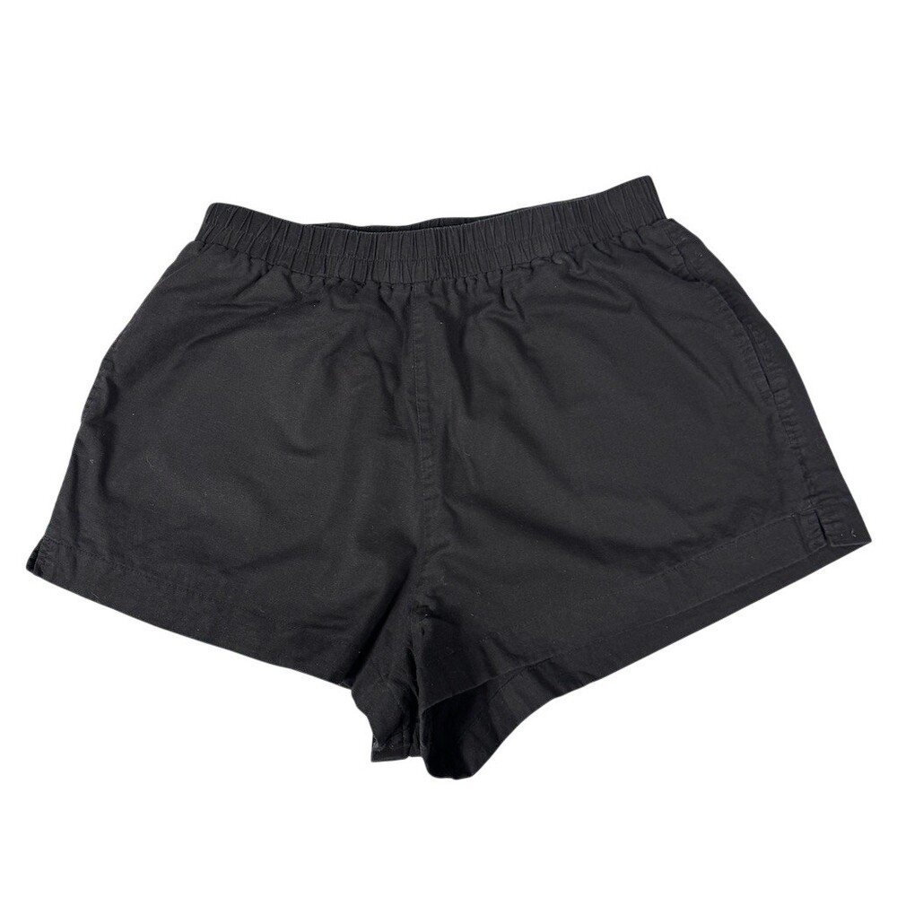 ALLFENIX Women's Linen Cotton Lounge Shorts Size M Elastic Waist